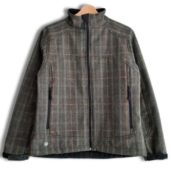 STORMTECH / Performance Waterproof Soft Lined Full-Zip Jacket H2Xtreme Plaid M - Picture 1 of 16